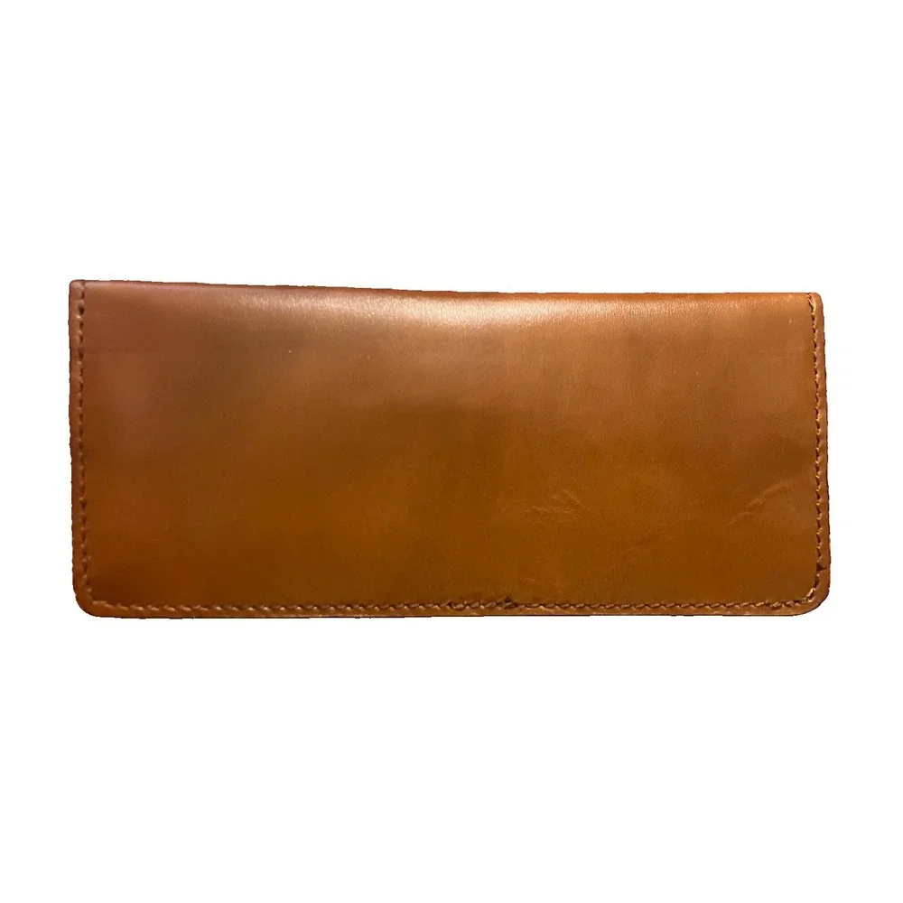 Patrica Nash Valentia Wallet Magnet Snap Smooth Tan‎ Leather $119 2 Piece